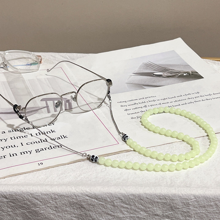 Creative Beaded Eyewear Chain Bowlift