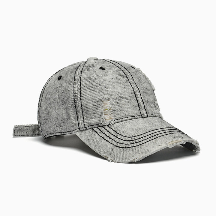 Women Casual Destroyed Baseball Cap Bowlift 1783610781