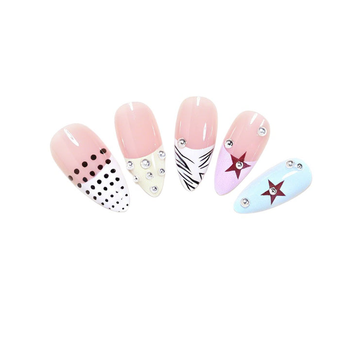 Artistic Stiletto Press-On Nail Art Collection Bowlift