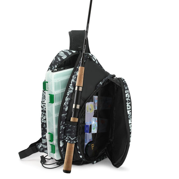 Sports Fishing Sling Backpack Bowlift