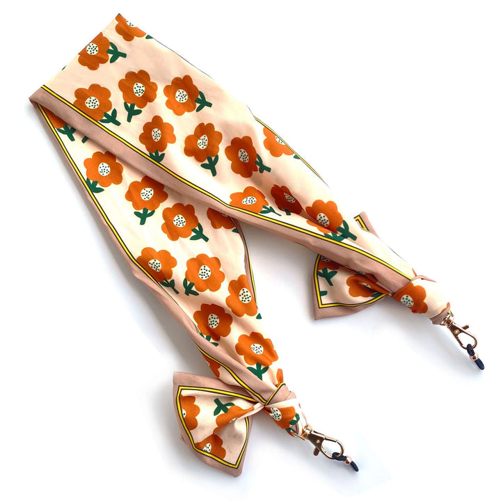 Patterned Eyewear Scarf Strap Bowlift