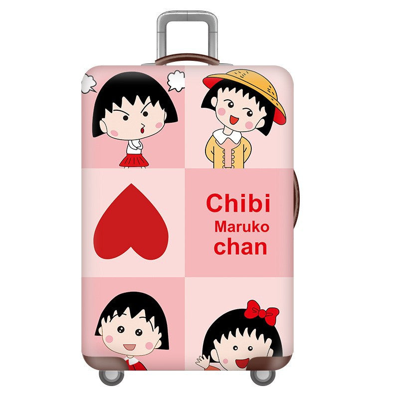 Unisex Hard Shell Suitcase with Fun Cartoon Design Bowlift