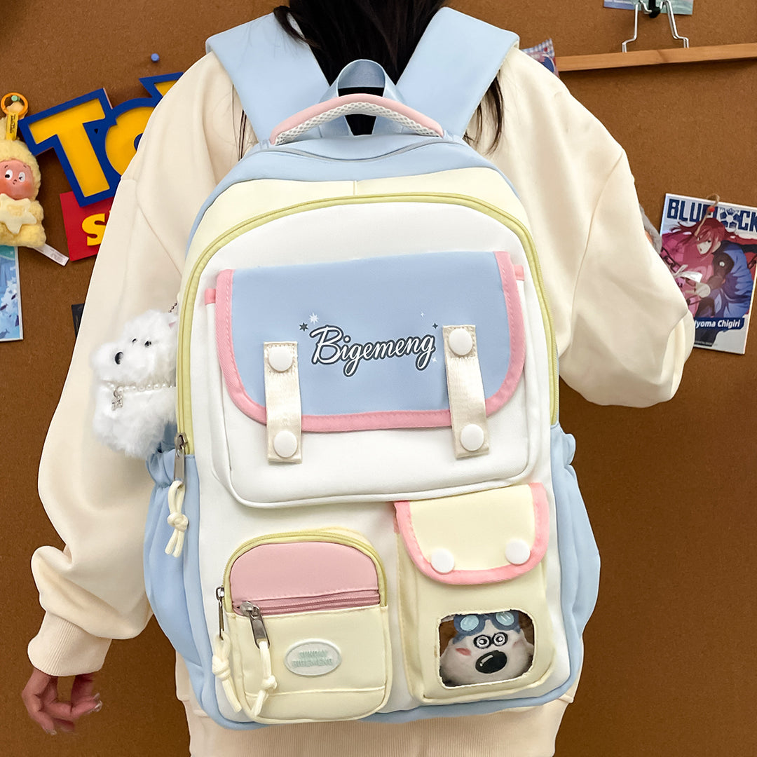 Versatile Multi-Pocket School Backpack Bowlift