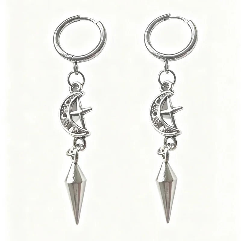 Heart-Inspired Cross Dangle Earrings Bowlift