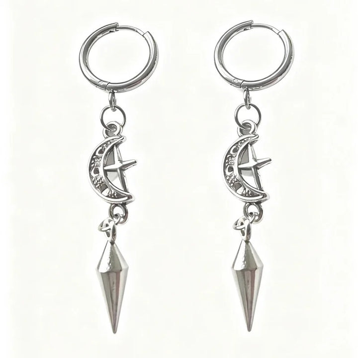 Heart-Inspired Cross Dangle Earrings Bowlift