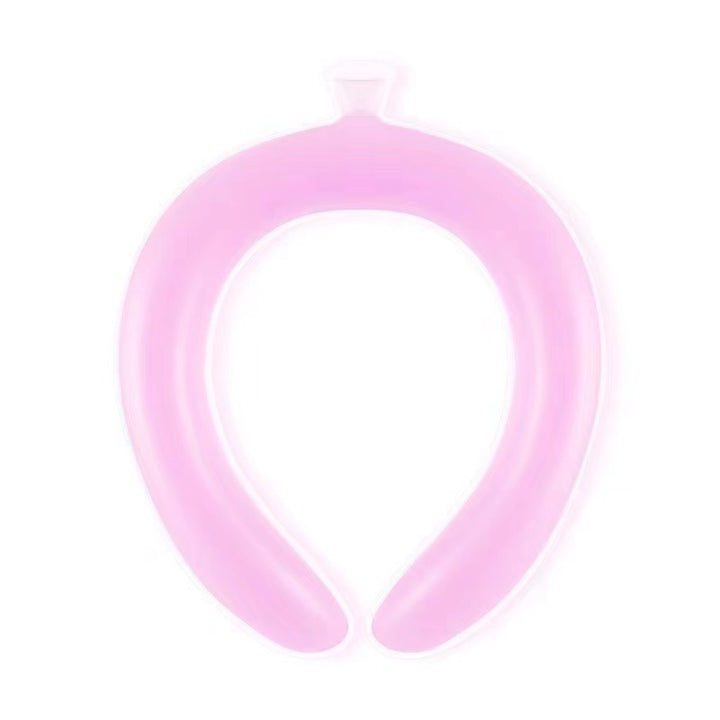 Women's flexible silicone LED neck light for hands-free reading and sports Bowlift