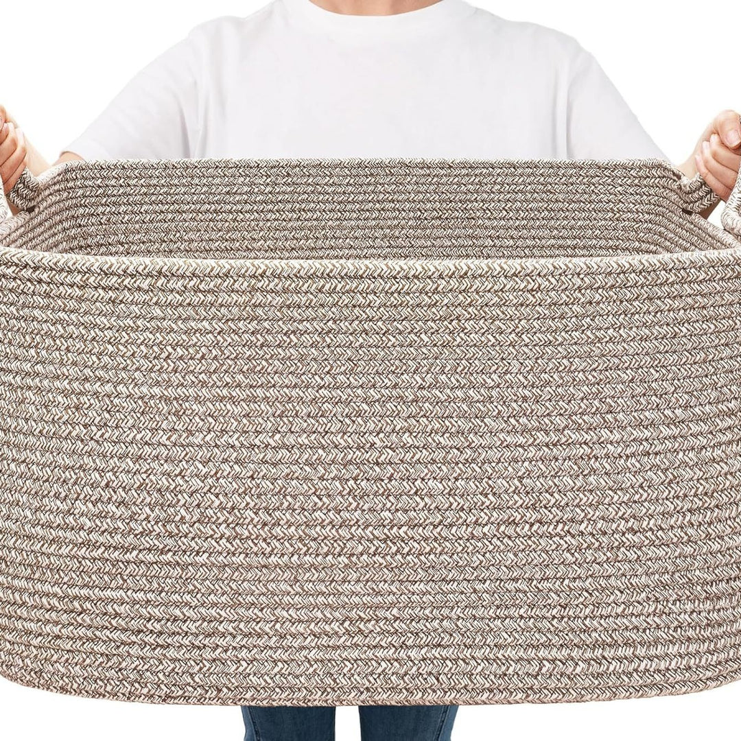 Women Versatile Storage Basket with Sturdy Handles Bowlift