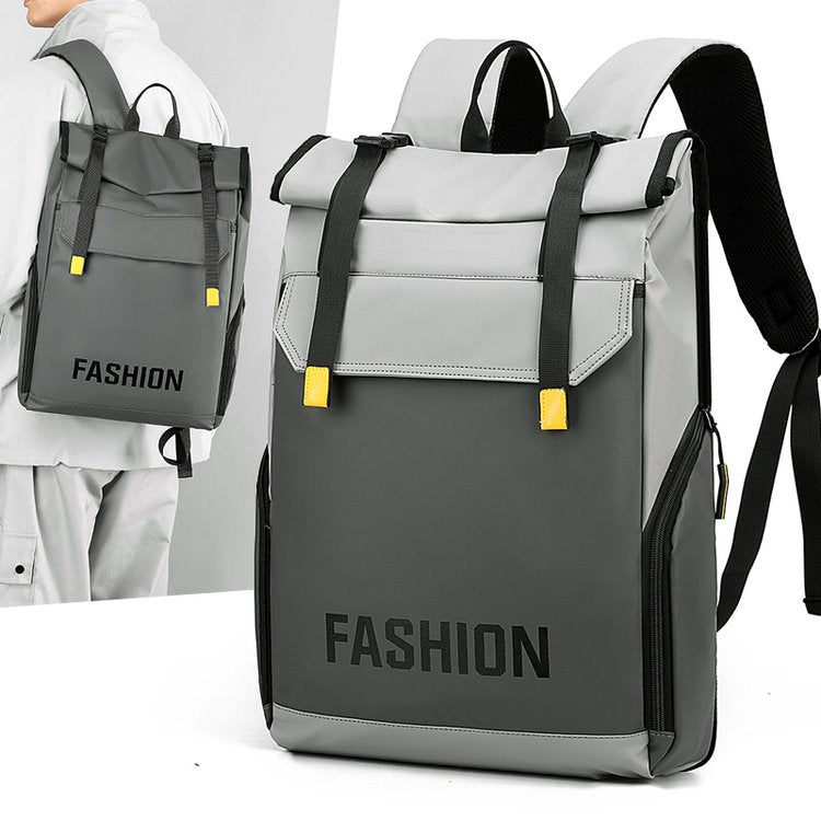 Urban Roll-Top Fashion Backpack Bowlift