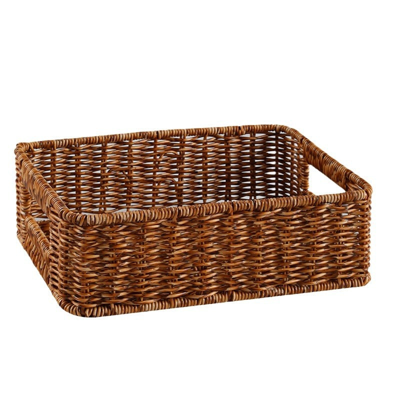 Unisex Practical Storage Basket made of Woven Material Bowlift