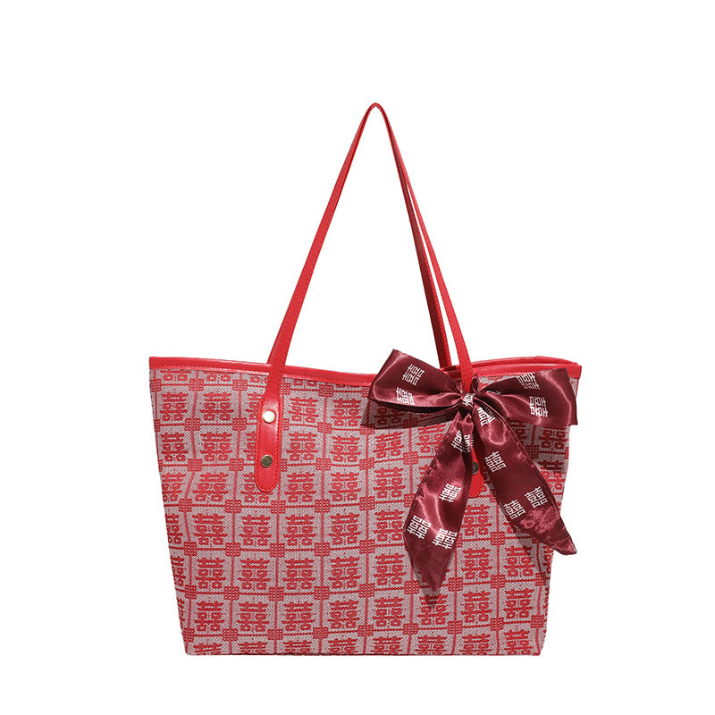 WoStylish Embroidered Tote Bag Bowlift