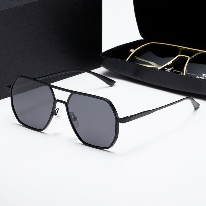 Women's innovative fashionable sunglasses with rectangular frame Bowlift