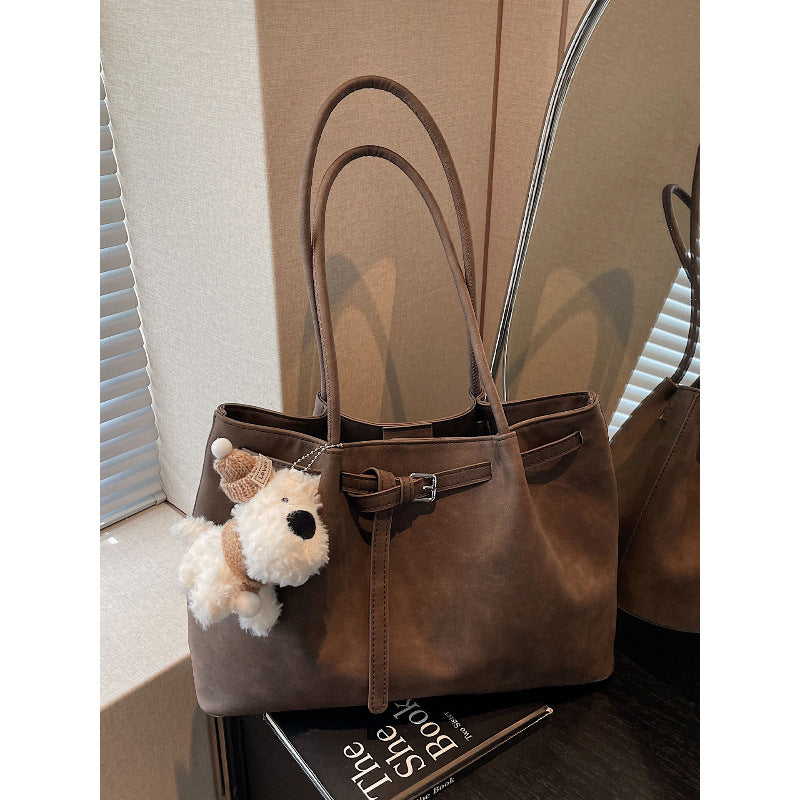 Versatile Leather Tote Bag Bowlift