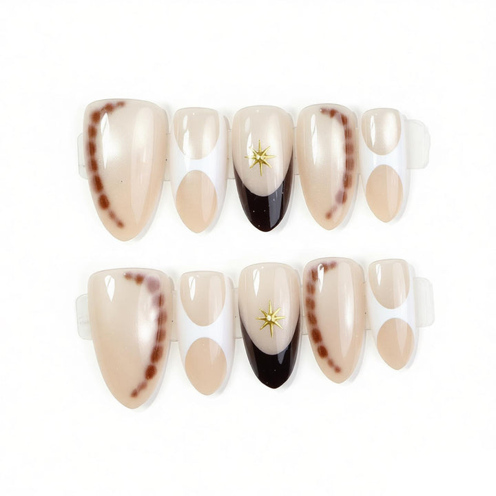 Glamorous Press-On Nail Art Set Bowlift