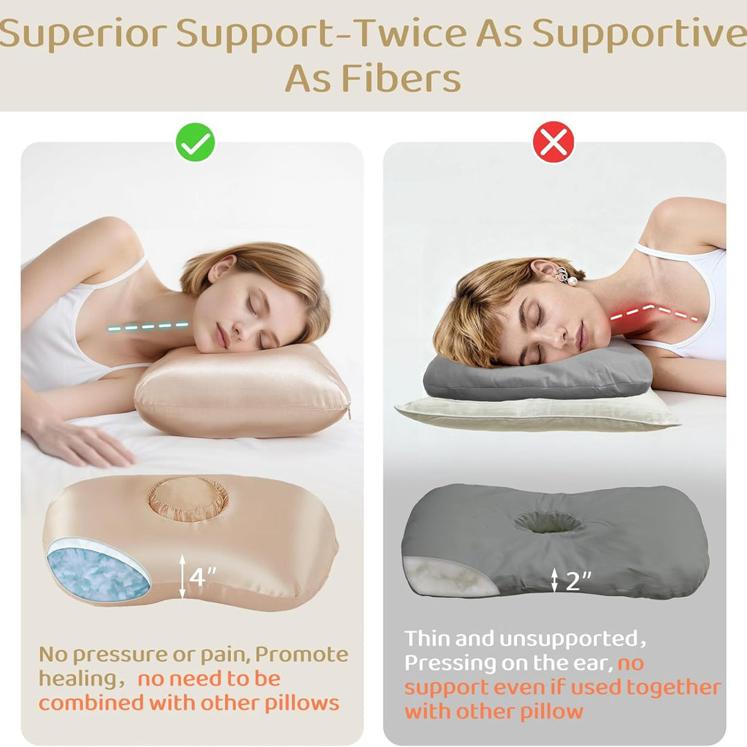 Ergonomic Massage Pillow Bowlift