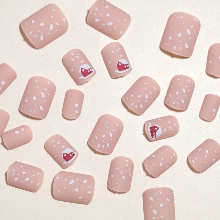 Creative Themed Press-On Nails Bowlift