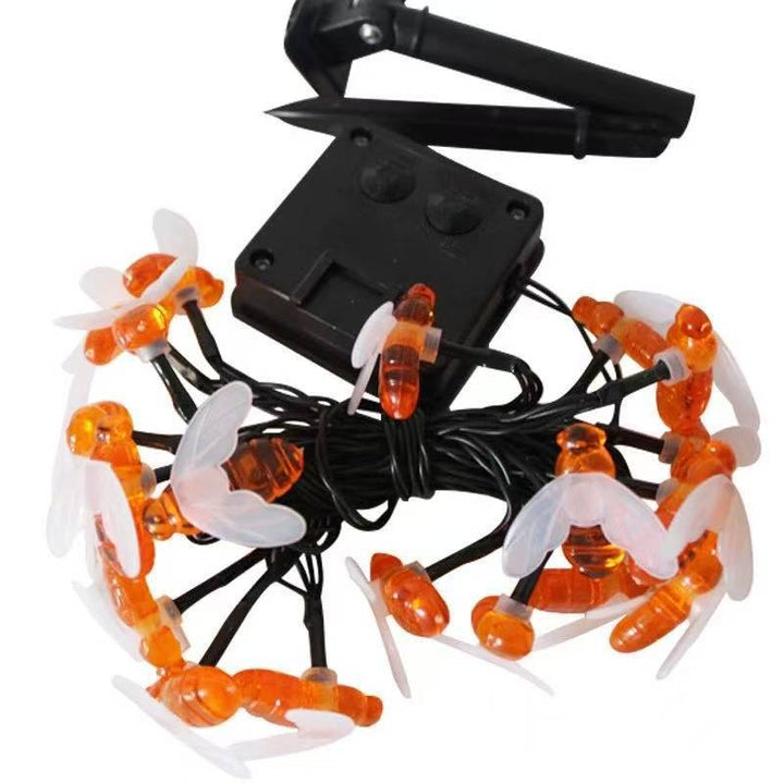 Decorative Bee Solar String Lights Bowlift