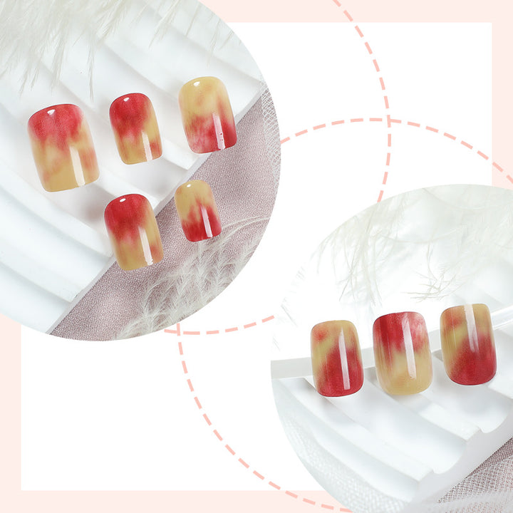 Artistic Sculpted Press-On Nail Set Bowlift