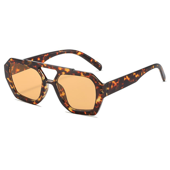 Contemporary Geometric Sunglasses Bowlift