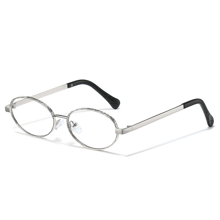 Sleek Oval Frame Sunglasses Bowlift