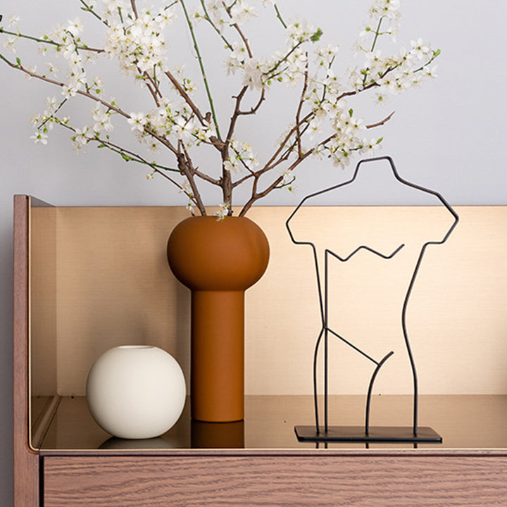 Abstract Body-Shaped Decorative Sculpture