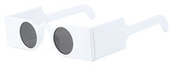 Avant-Garde Angular Frame Sunglasses Bowlift