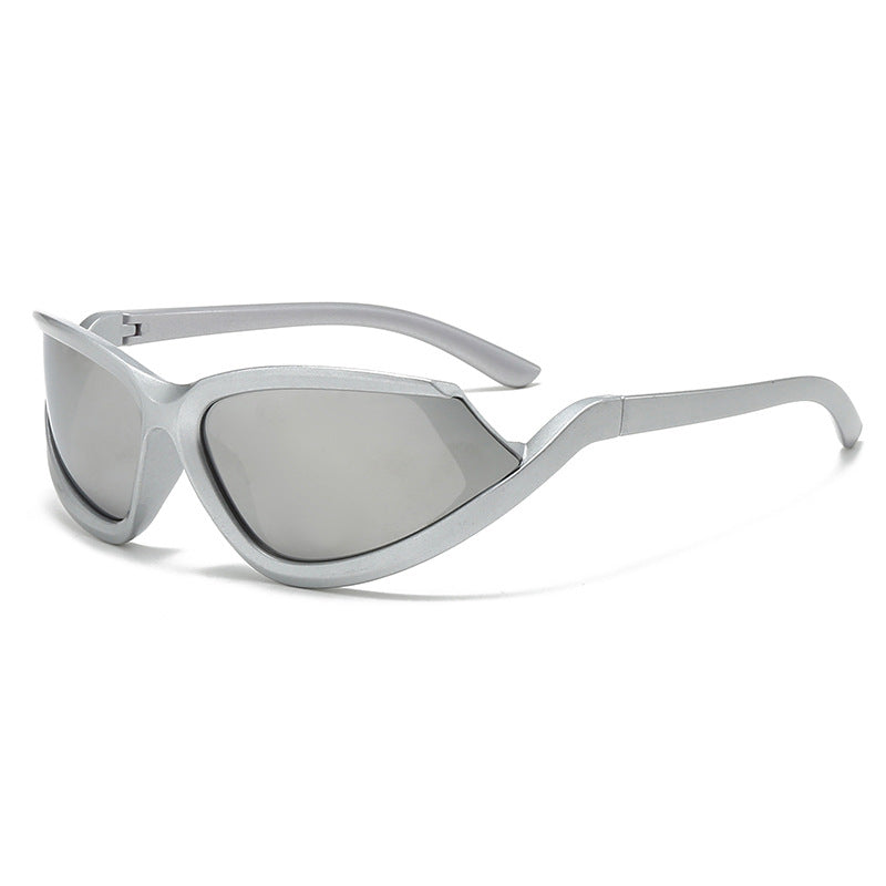 Women futuristic sunglasses with aerodynamic design Bowlift