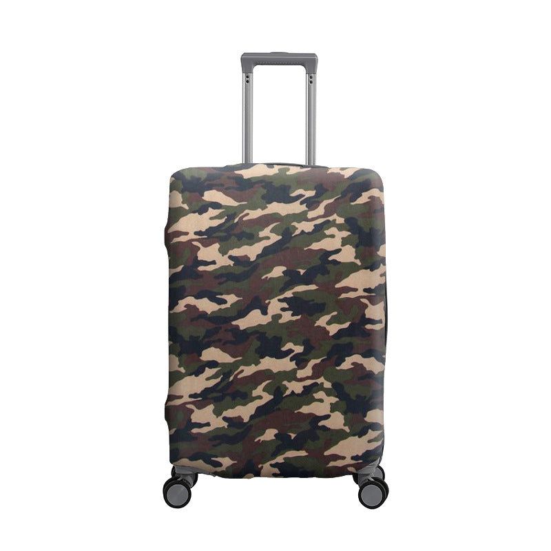 Camouflage Patterned Hard Shell Luggage Bowlift