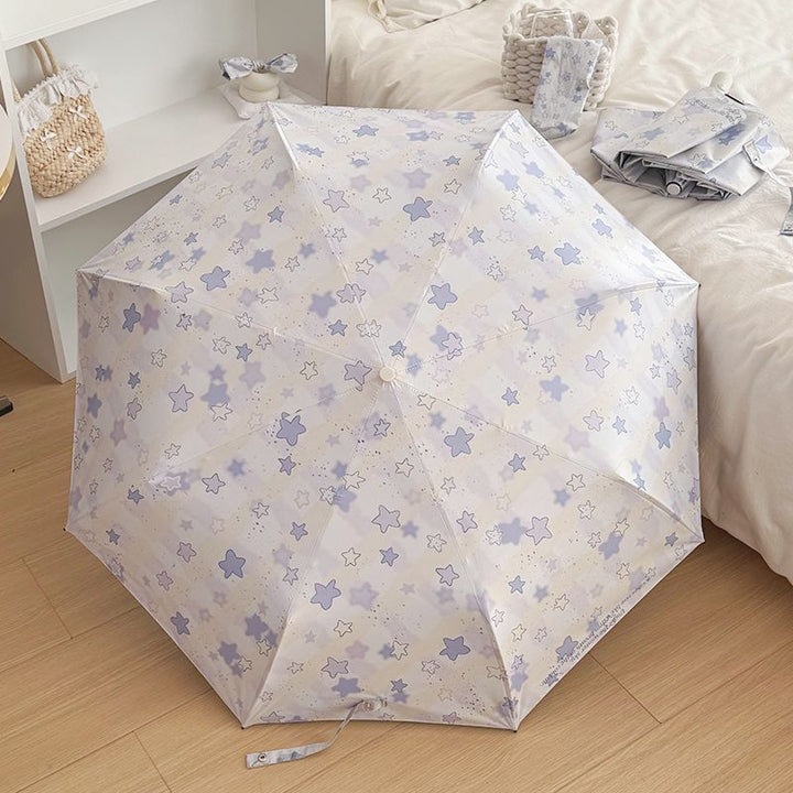 Women Folding Umbrella Bowlift
