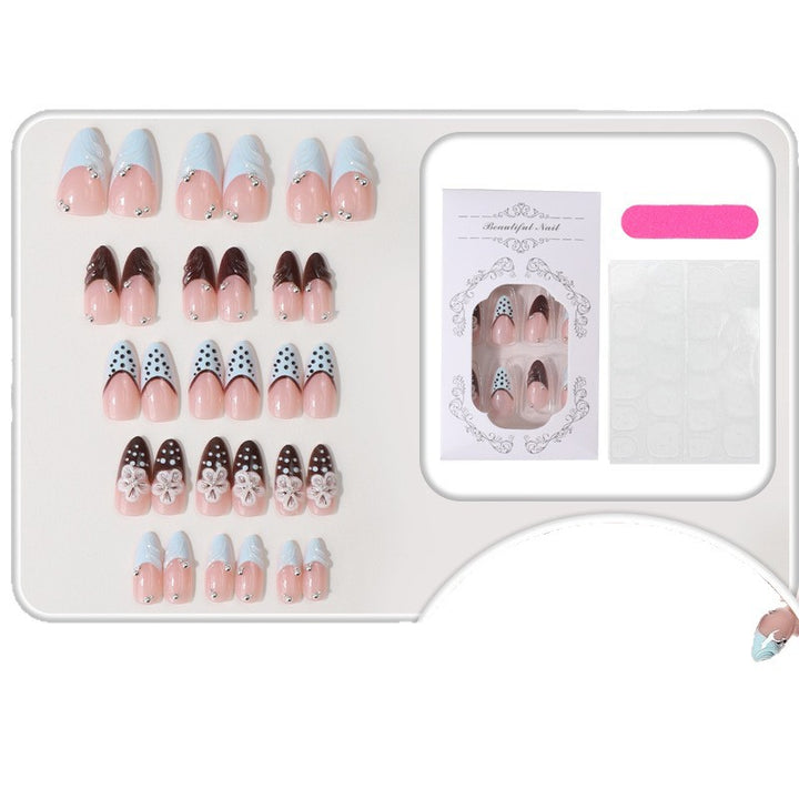 Decorative Press-On Nail Art Set Bowlift