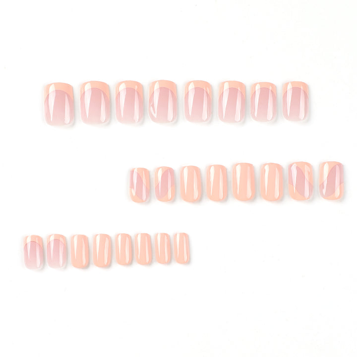 Gel Nails with Elegant Design Bowlift