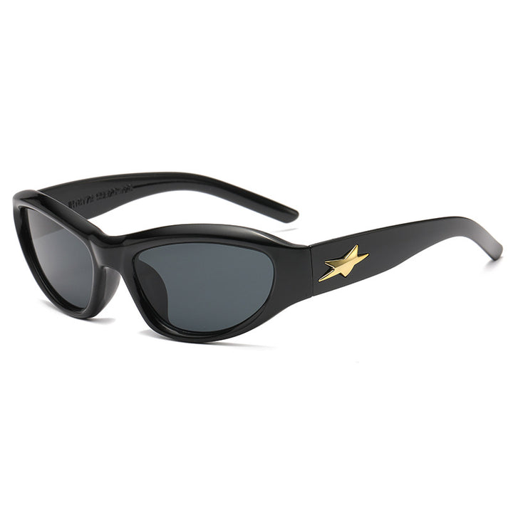 Women's elegant plastic sunglasses in contemporary design Bowlift