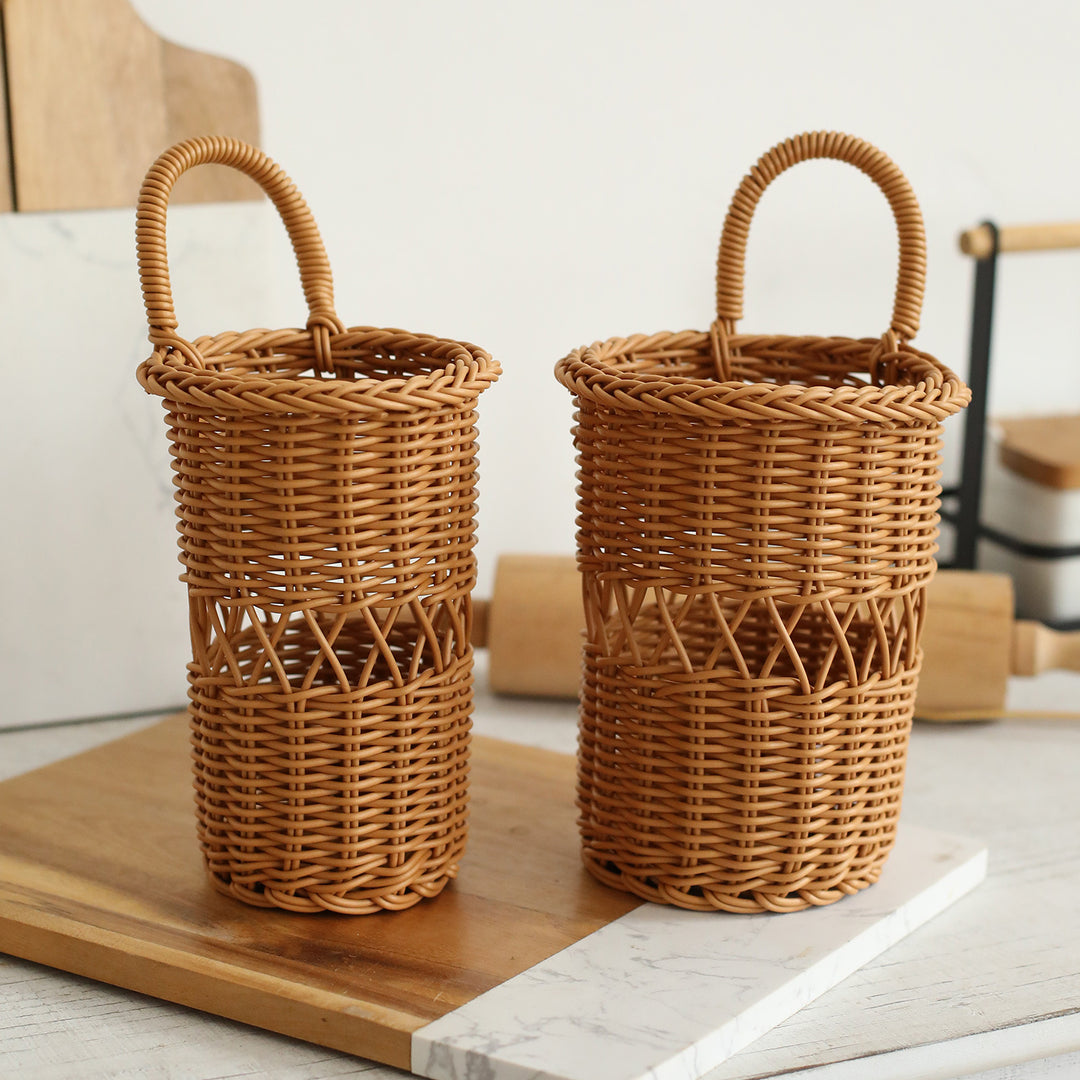 Handwoven Decorative Storage Caddy Bowlift