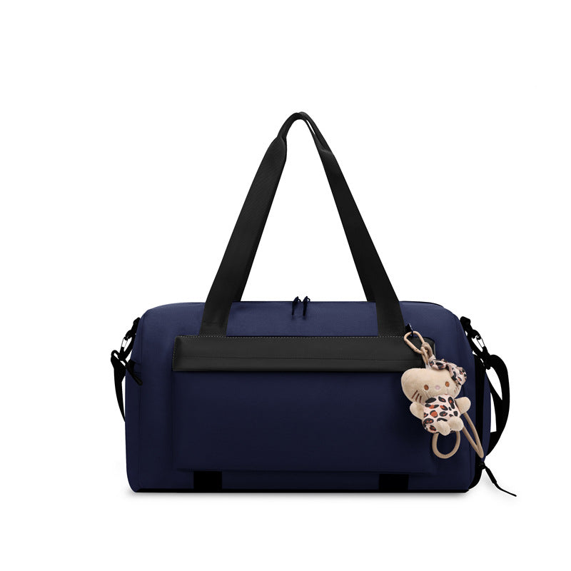 Sporty duffel bag with practical compartments and removable shoulder strap Bowlift