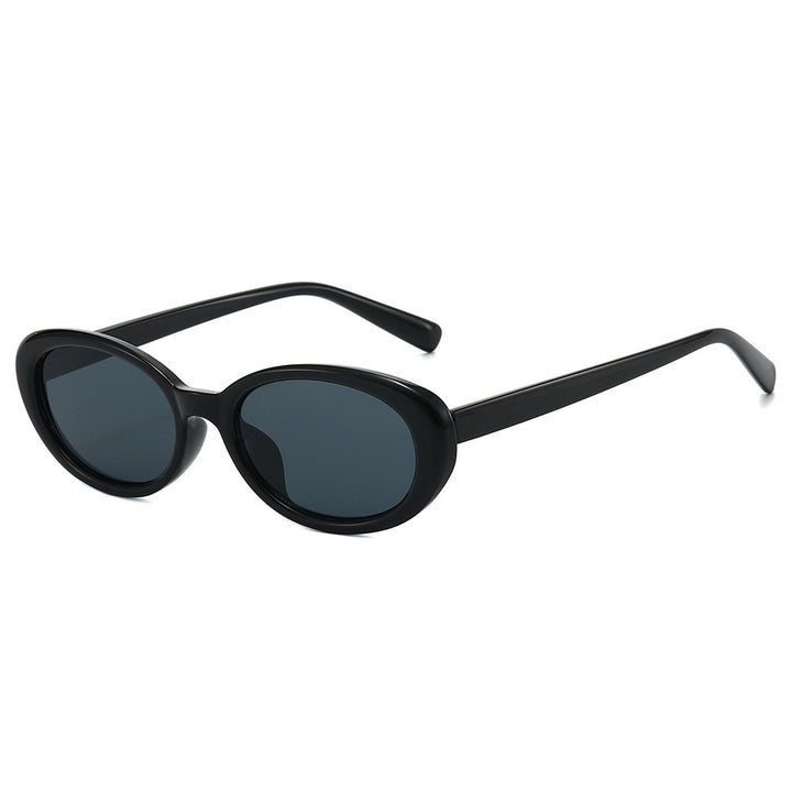 Elegant Vintage Oval Sunglasses Bowlift