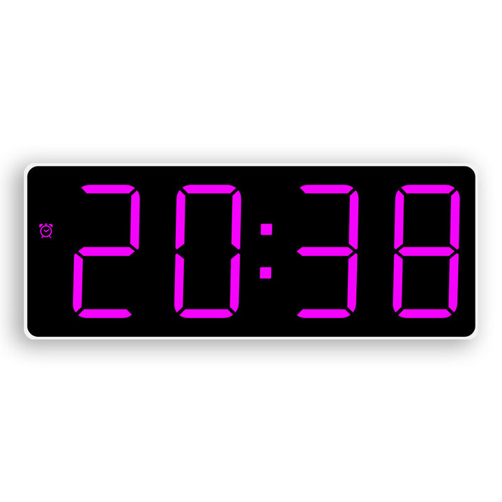 Digital Alarm Clock In Minimalistic Design Bowlift