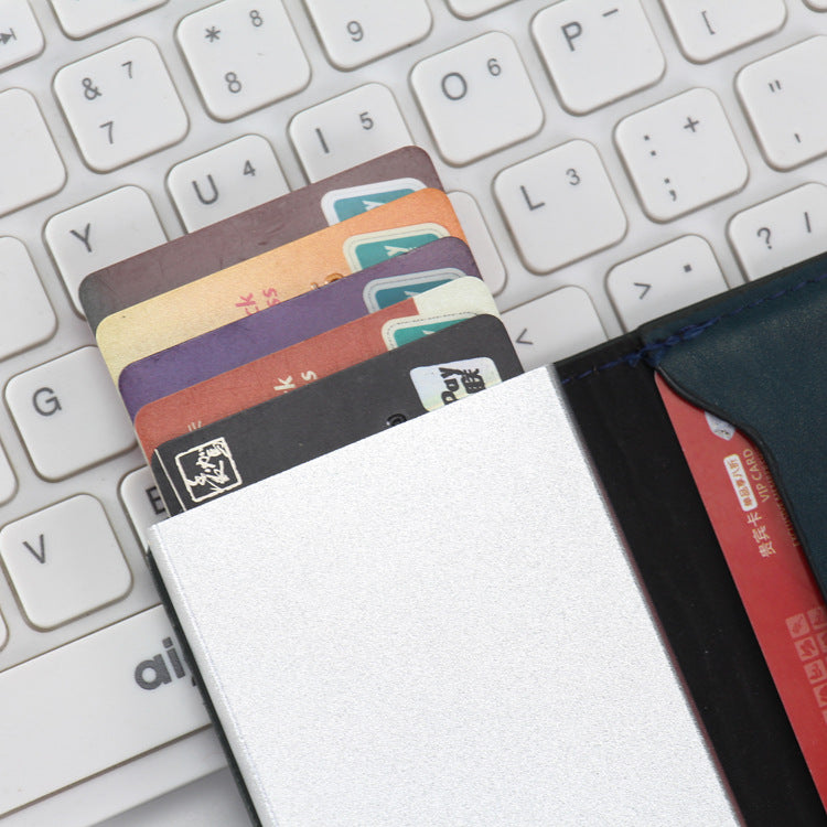 Premium Leather Credit Card Organizer