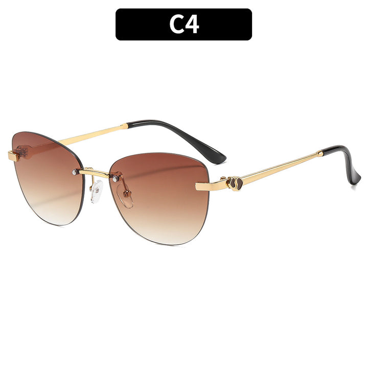 Luxurious Gradient Lens Fashion Sunglasses