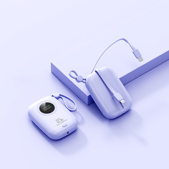 Power bank with digital display from Bowlift