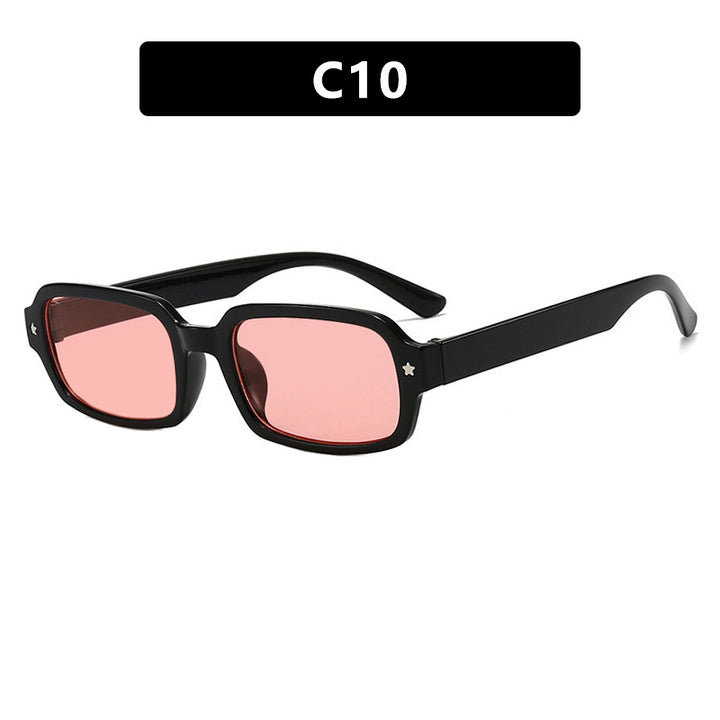 Women's fashionable rectangular sunglasses with outstanding design and protective UV filter Bowlift