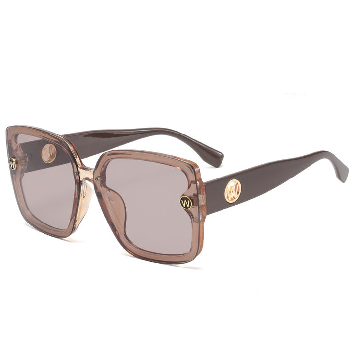 Women's square sunglasses with gradient lenses Bowlift