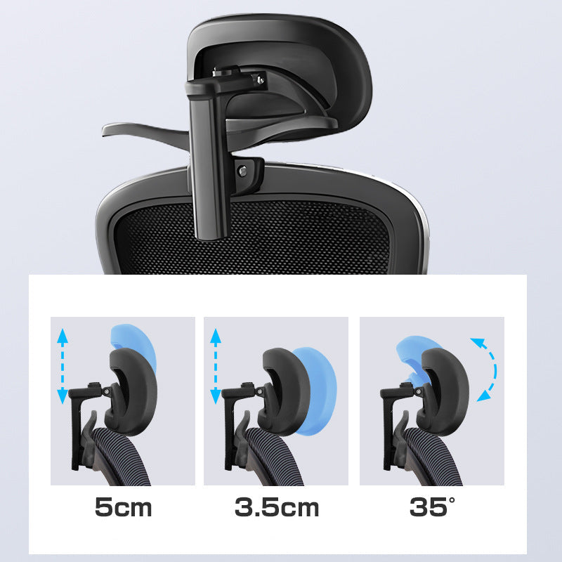 Adjustable High-Back Gaming Chair Bowlift