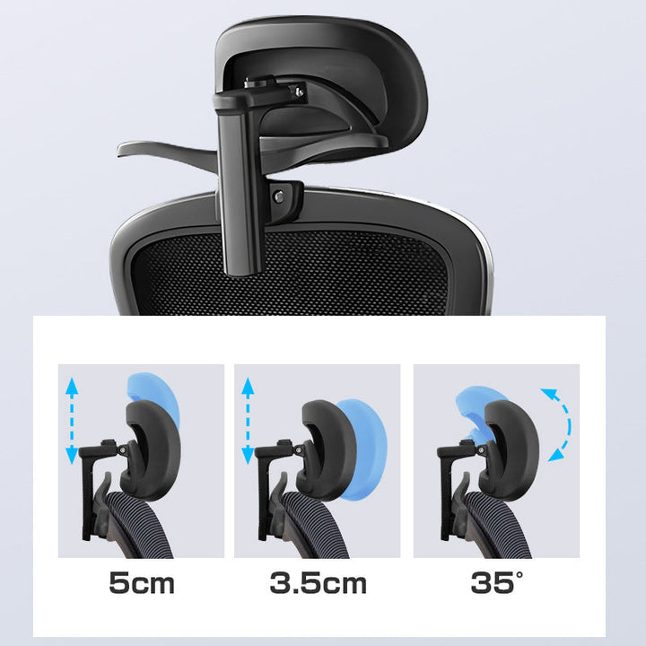 Adjustable High-Back Gaming Chair Bowlift