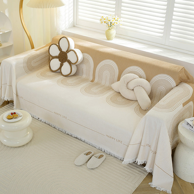 Soft Woven Decorative Throw Blanket