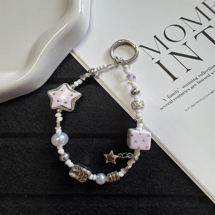 Beaded Charm Phone Holder Bowlift