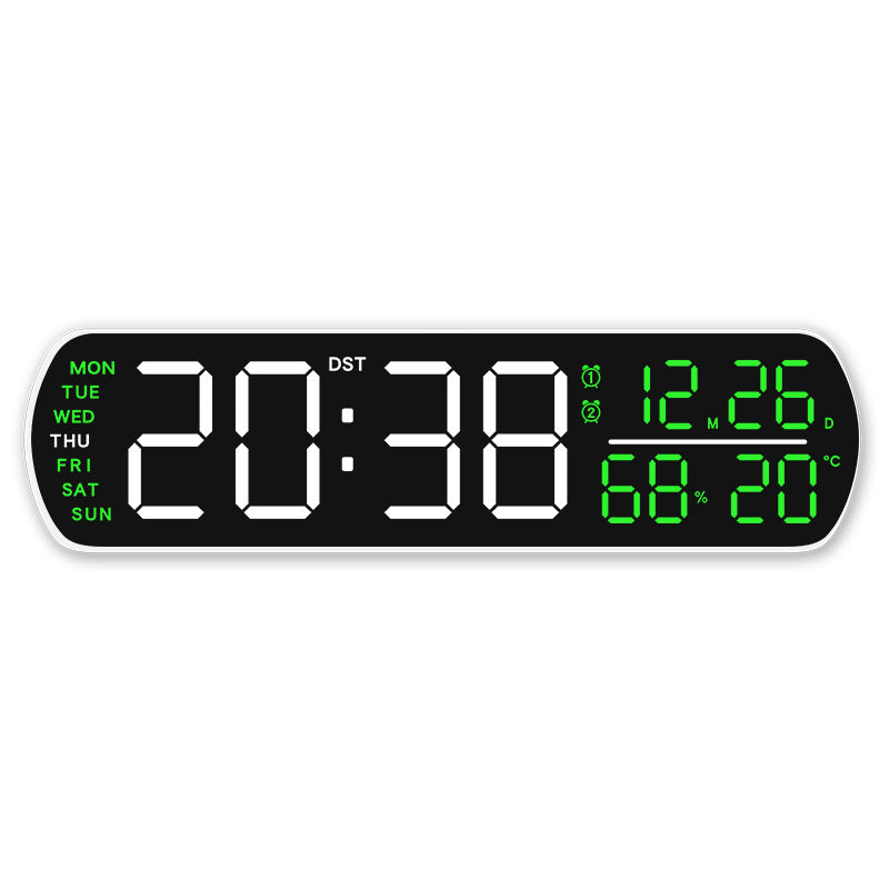 Digital weather clock with large display Bowlift