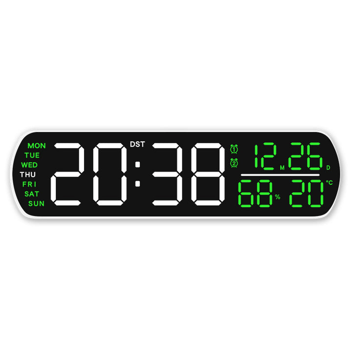 Digital weather clock with large display Bowlift