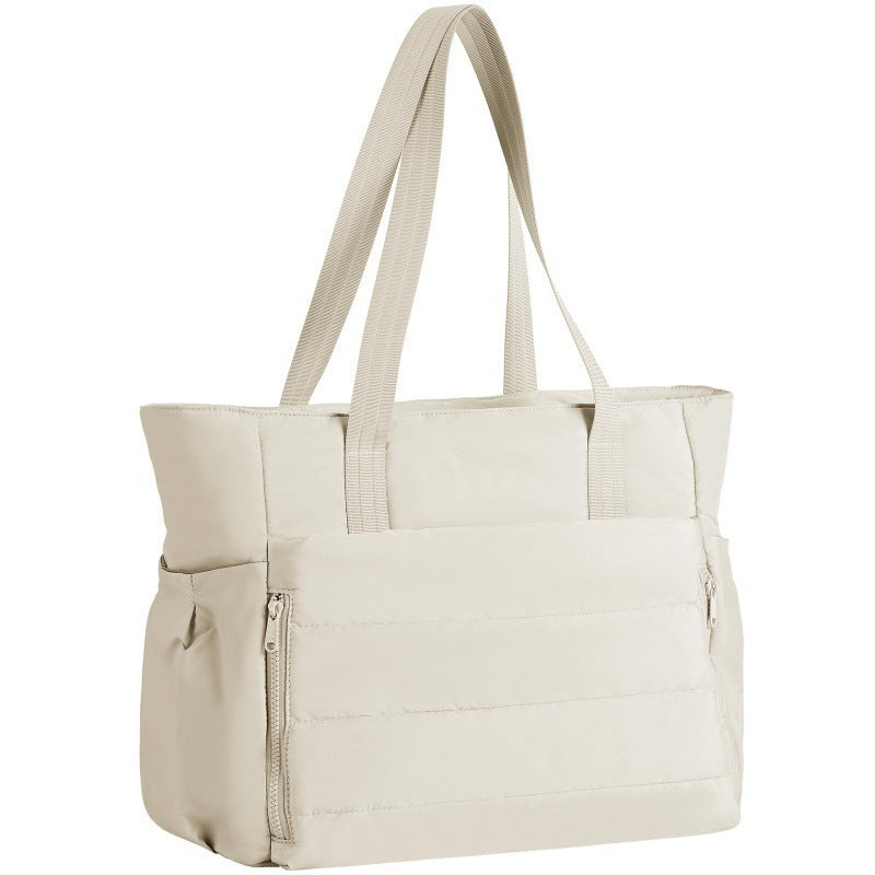 Spacious Multi-Compartment Travel Tote Bowlift