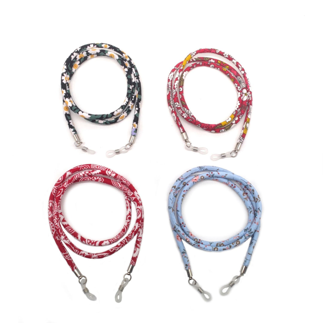Floral Patterned Eyewear Retainer Bowlift