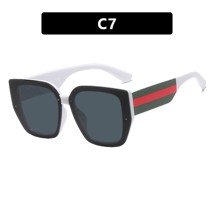 Women's oversized sunglasses with a fashionable frame and UV protection Bowlift