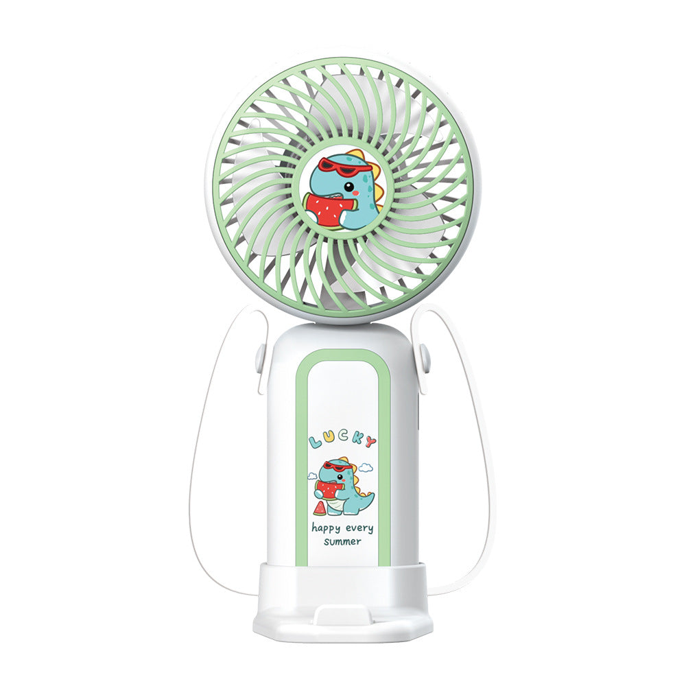 Portable Cartoon Design Handheld Fan Bowlift